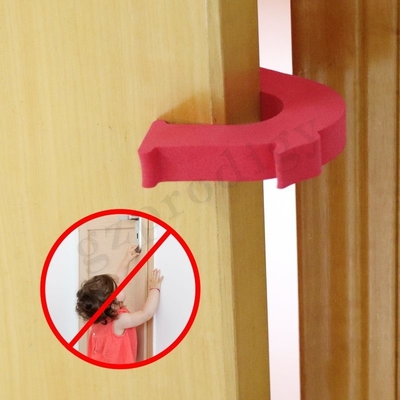 어린이에게 안전한 가지고 다닐 수 있는 만화 도어 스토퍼, 향기가 없는 거품 문 혹평 방해물