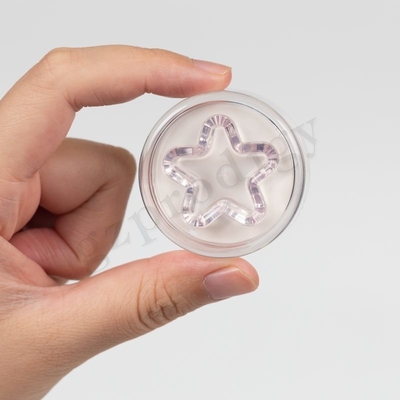 프로디지 PVC 스타 둥근 45*15mm 문 손잡이 머플 패드 플라스틱 문 윙