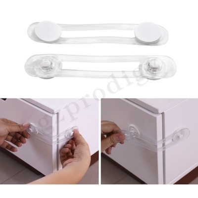 다목적 PVC 안전성 벽장 장치, 내각을 위한 투명한 안전 래치