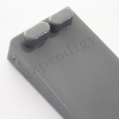 OEM 논슬립 PVC 플라스틱 도어 쐐기 88x40x19mm 짙은 회색 색