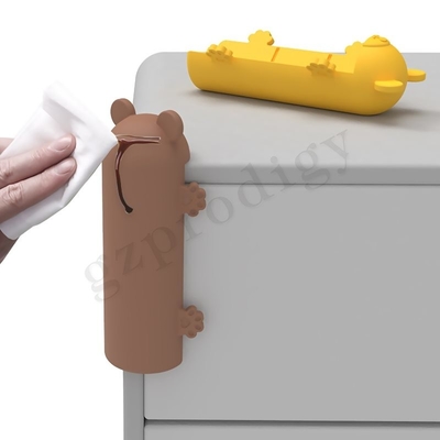 점착성 아이들 안전 증명 가구 갑자기 두배 측면 테이프 식품 분별된 실리콘 모서리 보호기들
