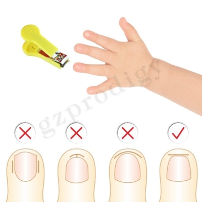 아기를 위한 분홍색 색깔 탄소 강철 손톱깎이 뜨거운 동향 플라스틱 귀여운 아이들 건강 관리