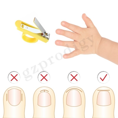 전문 아기 손톱깎이 그린 컬러 스틸 패션 네일 부품 커터 건강 관리 키트
