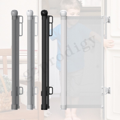 ABS PVC 메시 철회 가능한 아기 게이트 안전 개 게이트